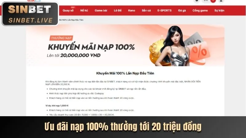 Ưu Đãi Nạp Tiền may88